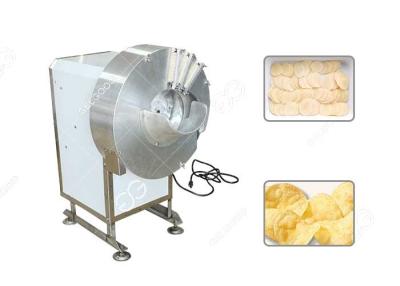 China Commerical Vegetable Processing Equipment , Potato Chips Cutting Machine 600kg/H for sale