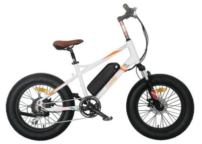 China Kids Full Suspension Fat Tire Electric Bike Lithium Battery 7 Speed Gear for sale