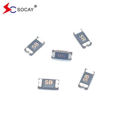 China 24V PPTC Resettable Fuse SCF035-24-1206RB SMD1206 Package Imax 100A for sale