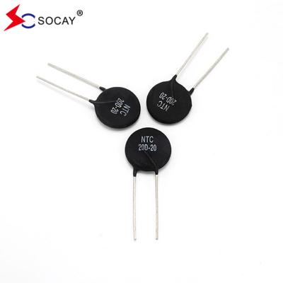 China SOCAY Power NTC Thermistor MF72-SCN20D-20 20Ω 20mm Imax Wide Resistance Range for sale