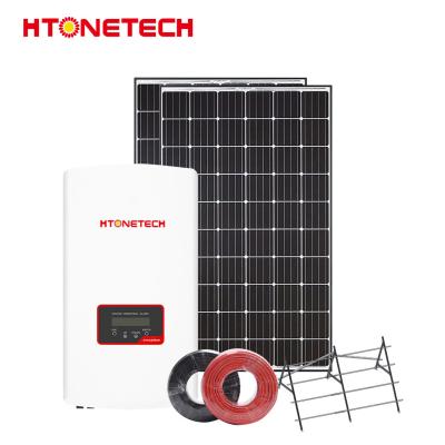 China 10KW 15KW 20KW 30KW On Grid Solar Power Plant 6V On Grid Pv System for sale