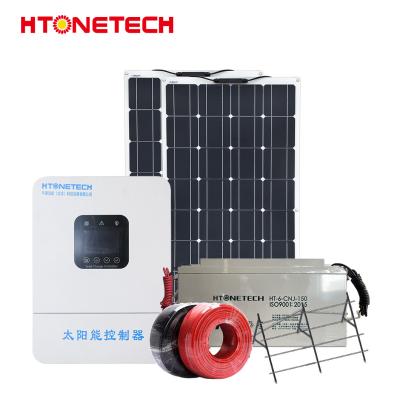 China 3 kW 5 kW Sistemas de energia solar off-grid 5000W 45039W Célula de silício monocristalino à venda