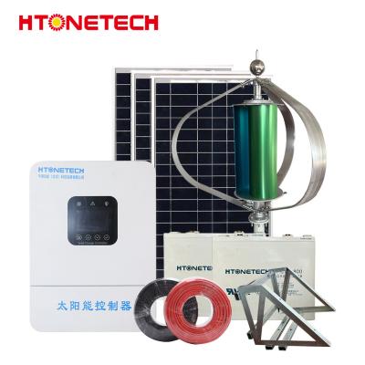 China Sistemas de energía solar fotovoltaica de 550W Sistema de turbina eólica de montaje en el techo en venta