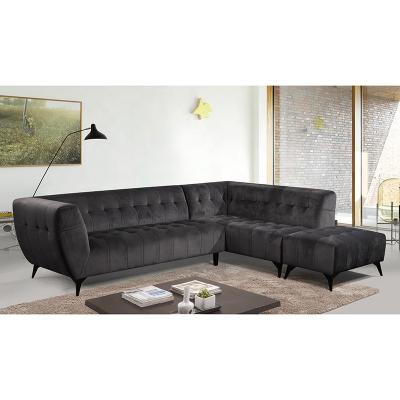 Китай Dongguan mass production couture grey multiple color velvet couch sofa bed sofa set furniture living room furniture sets продается