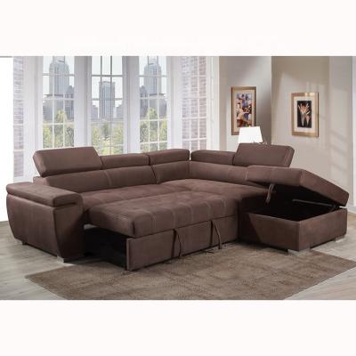 China Goedkope sofa bed moderne woonkamer meubels luxe hoek sofa cum bed convertible vouw futon sofa bed Te koop