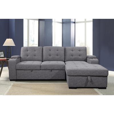 China OEM/ODM Furniture Manufacturer Customized Modern design fabric sofa bed High quality living room sleeping sofa bed à venda