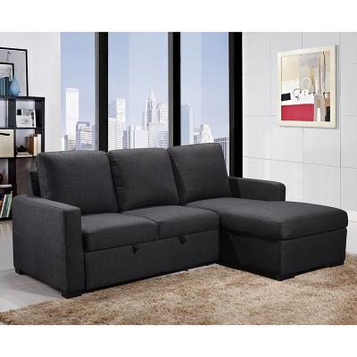 China High quality furniture sofa Cheap L shape corner sofa living room furniture sofa cum bed en venta