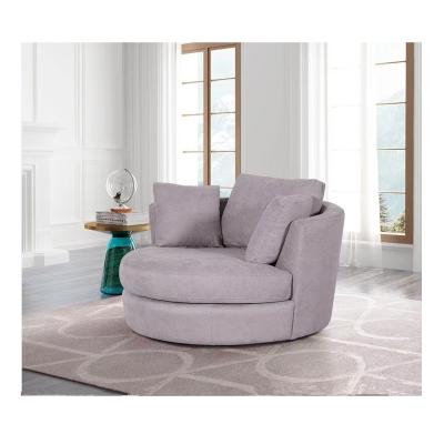 China Durable Fabric Leisure Sofa Chair , Anti Abrasion Single Seater Couch Sofa for sale