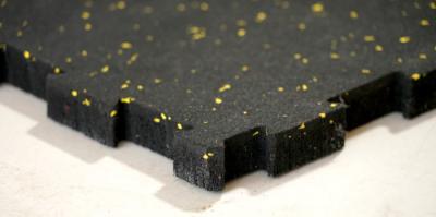 China Roll Tile SBR EPDM Interlock Rubber Mat For Indoor Flooring for sale