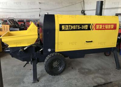 China MDT-30 Small Shotcrete Machine Trailer Mounted Concrete Pump for sale
