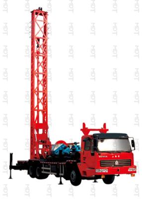 China ISO9001 Certified Hydraulic Crawler Drilling Rig 260m Depth for sale