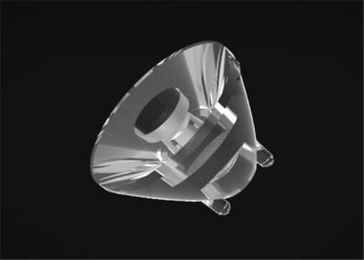 China material das microplaquetas PMMA do Cree 3535 das lentes do sistema ótico do diodo emissor de luz de 35mm para a luz da tocha do diodo emissor de luz à venda