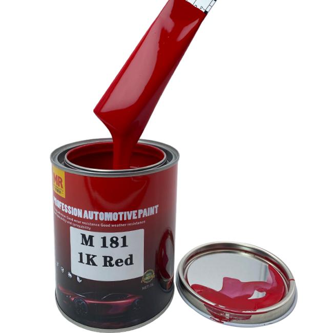 Car Paint Guangzhou Lacquer 1K Red Paint Car Touch-up Paint for Cars 4