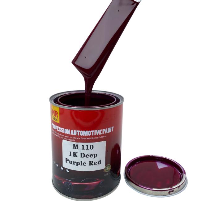 MR Brands Car Paint 1K Purple Red Acrylic Spray Paint 4
