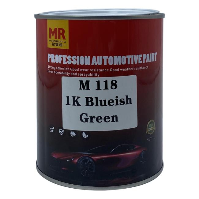 Factory 1K Blue Is Green Automotive Refinish Paint Acrylic Resin Car Paint 7