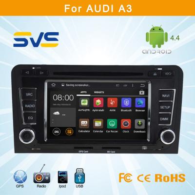 China Reprodutor de DVD do carro do andróide 4.4.4 para o sistema de navegação dos gps do dvd do auto-rádio de Audi A3 construído no wifi à venda