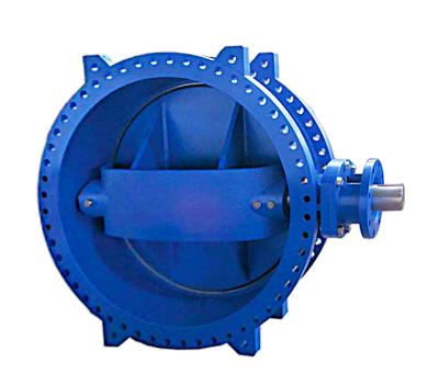 China Easy Installation High Performance Butterfly Valves / Double Eccentric Butterfly Valve for sale