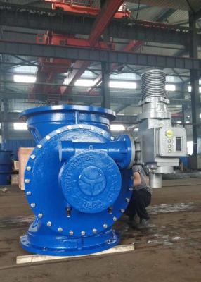 China Customized Color Eccentric Plug Valve / Flanged Plug Valve Low Operation Wearing for sale