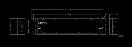 2.4G 2400-2500MHz 30W GaN Module for Counter Fpv Anti Drone PA