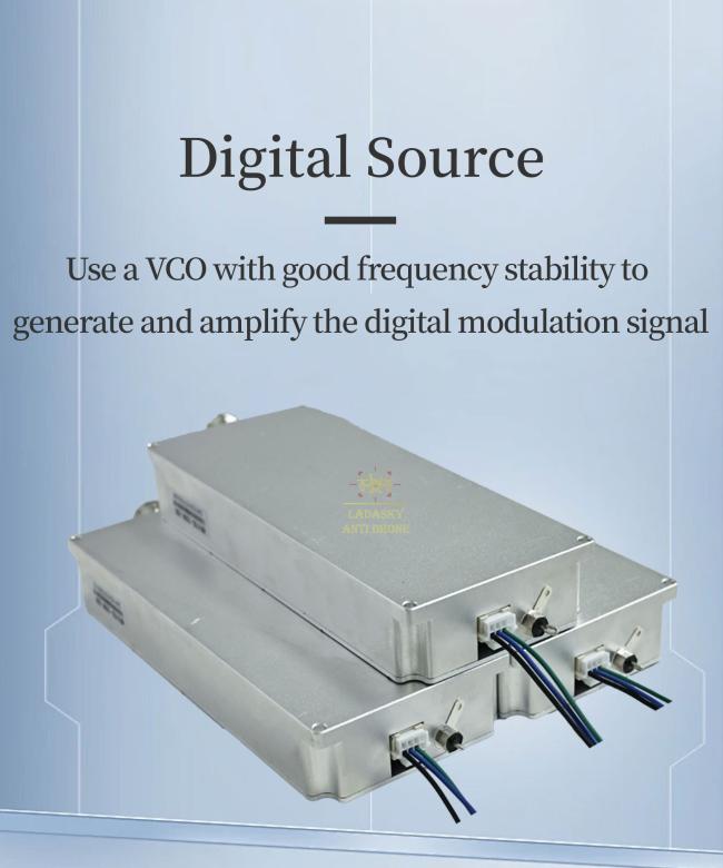 200-400MHz 100W GaN Module Anti Drone Anti Fpv Anti Dji Anti Autel Fpv Suppresor 700-1000MHz RF Module 6