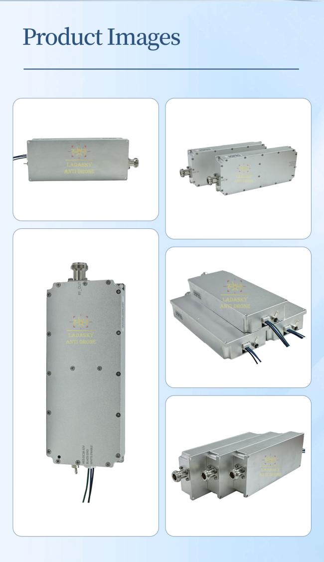 200-400MHz 100W GaN Module Anti Drone Anti Fpv Anti Dji Anti Autel Fpv Suppresor 700-1000MHz RF Module 7