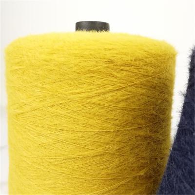 中国 帽子のスカーフの編むヤーン抵抗力がある100%によって染められるナイロン ヤーンの反ピリングの摩耗 販売のため