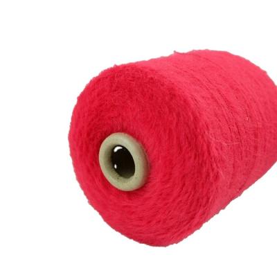 China Hot sale best quality super soft nylon imitate mink yarn for machine knitting or weaving for sale