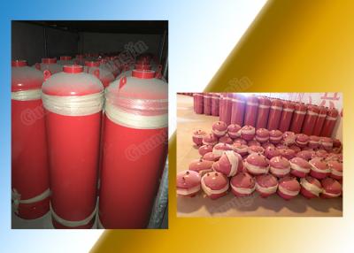 China Epoxy Or Polyester Powder Coated FM200 Cylinder -40C To 60C Temperature 10-50L Capacity for sale