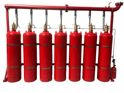 China Electrical Manual Automatic Fire Suppression System 5.6MPa Red FM200 for sale