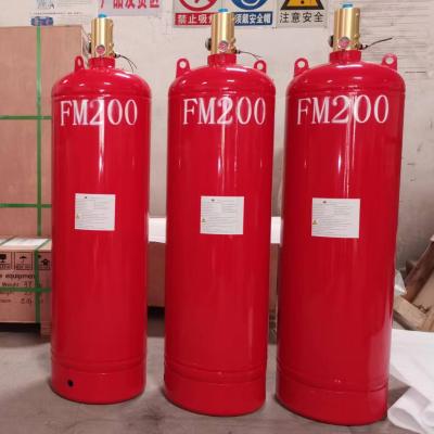 China FM200 Fire Suppression System High Pressure Cylinders Detection Control Panel for sale