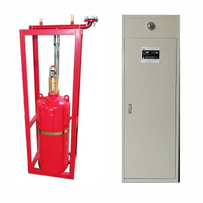 China 40L 33kg FM200 Fire Extinguishing System With Selector Valves For Multiple Zone Protection for sale