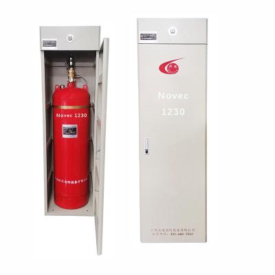 China Steel Cylinder NOVEC 1230 Fire Suppression System Clean Gas and Environmentally Friendly for sale