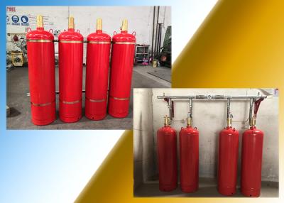 China FM200 Gas Based Fire Suppression System With DC24V/1.5A For Archive 40L-180L for sale