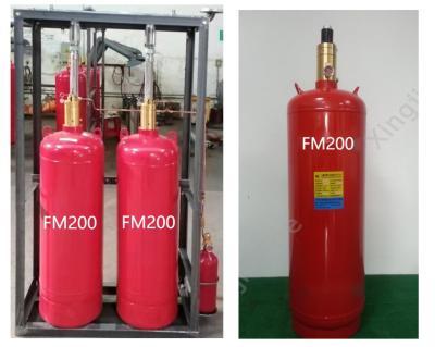 Chine Aucun résidu laissé Hfc - système de suppression des incendies 227 Fm200 pour la grande zone à vendre