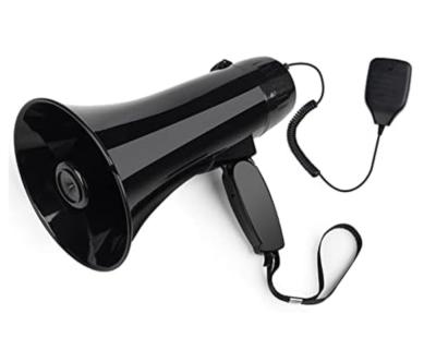 China Voice Recording Recordable Megaphone Battery Operated Megaphone 120dB for sale