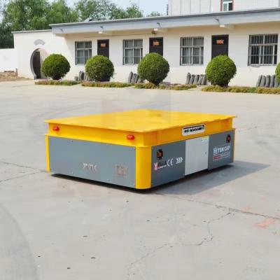 China 10T Material Mold Transfer Cart Wireless Remote Control Battery Operated for sale