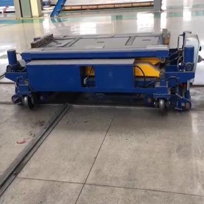 China Turning Track Hydraulic Industrial Rail Cart 35 Tons Electric for sale