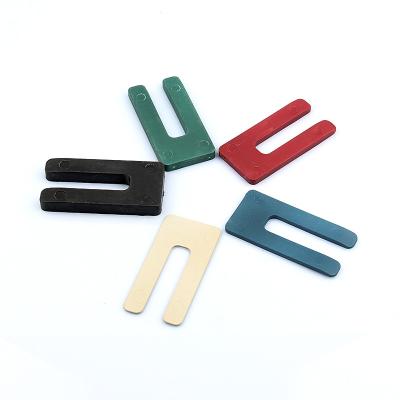 China OEM / ODM Plastic Door Frame Shims U Type Nylon Packers 3.2MM X 75MM for sale