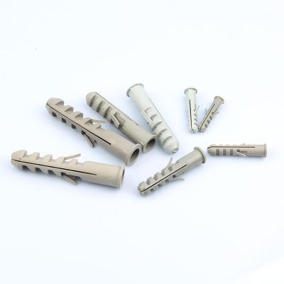 China Nylon Plastic Expand Shield Plugs With Screw Guidance PA Material for sale