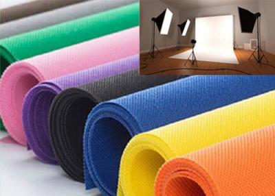 China Colors pp spunbond nonwoven fabric blackground for sale