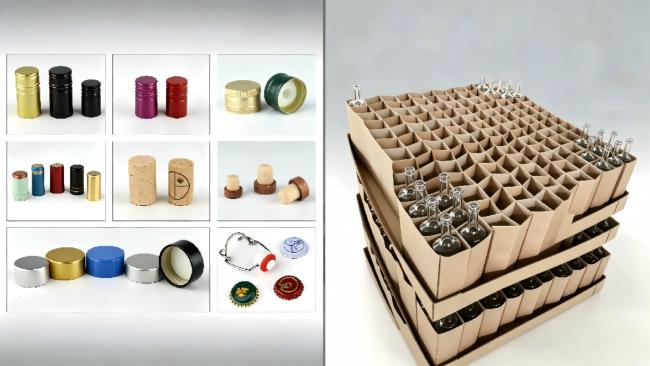 Packaging and accessory options for engraved glass bottles