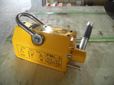 China Yellow Magnetic Lifting Equipment 600lbs , 3.5 Times Overload for sale
