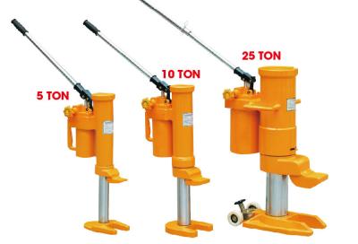 China 10 Ton High Lift Hydraulic Jack With Protected Against Overloading CE  , Removable Pump Lever for sale