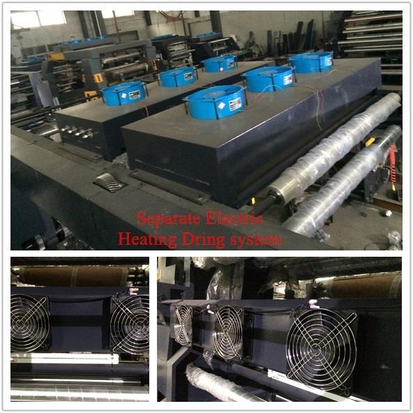 Two-Colour Plastic Bag Flexo Printing Machinery