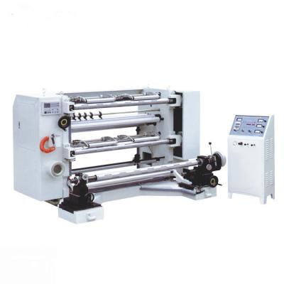 China Automatic Paper Slitting Rewinding Machine Plastic Clothing Roll Slitting Machine for sale