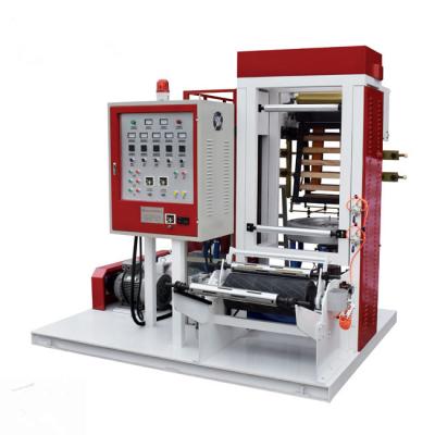 China HDPE LDPE Extruder Blowing Machine Two Layer With Flexo Printing Machine à venda