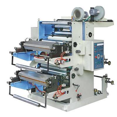 China high speed flexo printer two colour printing machine price for sale