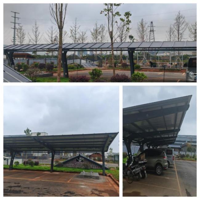 Gain Solar BIPV Solar Tile 580W Hexagon 23.5% Black and White Glass Tile BIPV Solar Panel System for Home
