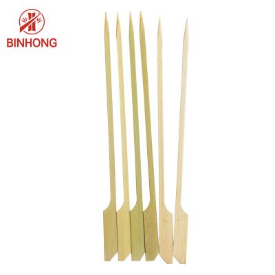 China LFGB 150mm Length Disposable Barbecue Bamboo Skewers for sale