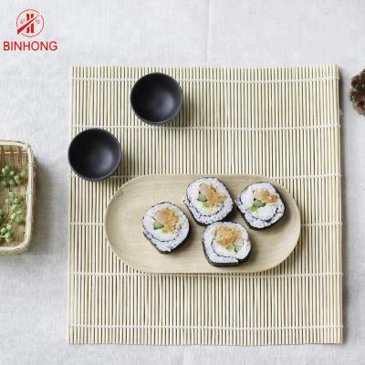 China Natural Bamboo Sushi Rolling Mat for sale